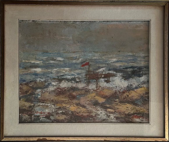 Gino Soprano - Untitled (Round Sea)