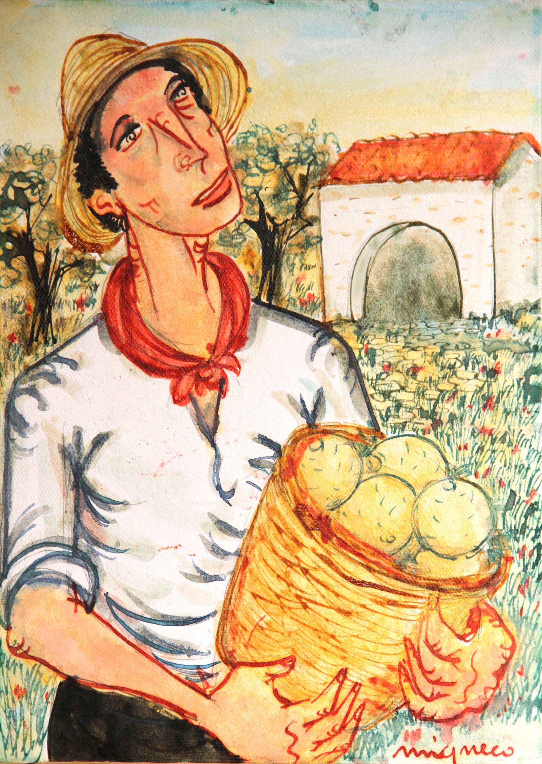 Giuseppe Migneco - Senza titolo