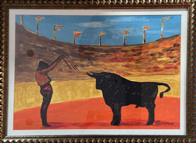 Salvatore Fiume - Untitled (Bullfight)