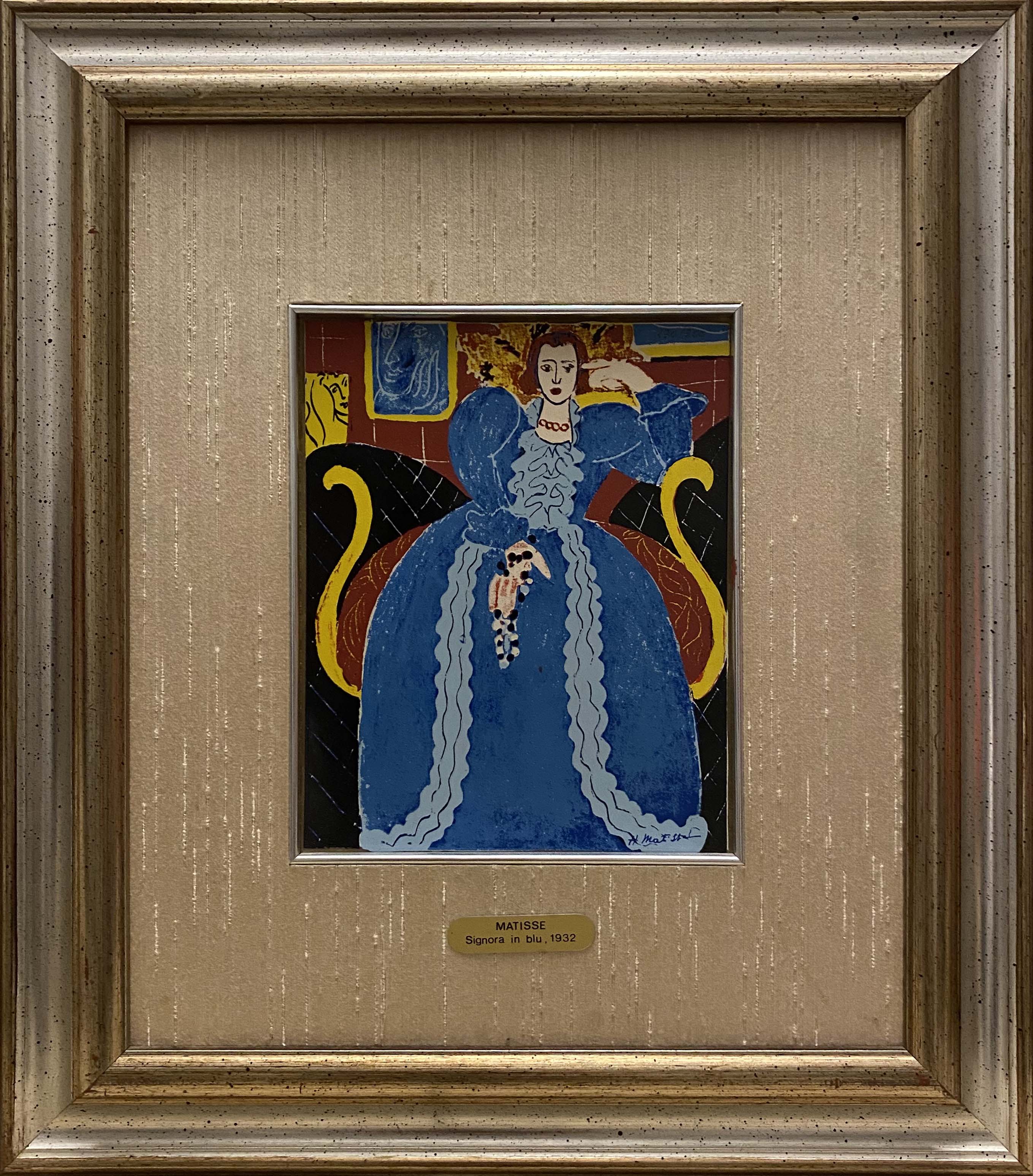 Henri Matisse - La dama de azul