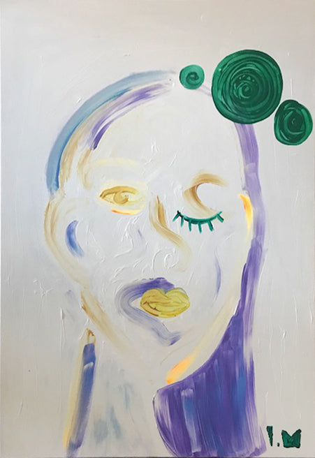 Maria Ines Kramer - Girl with the lips
