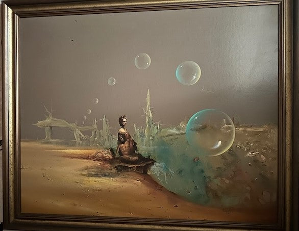 D. Campanile - Sin título (Paisaje surrealista)