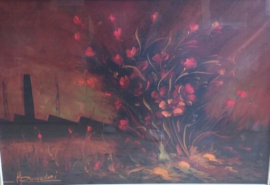 Mario Ramadori - Senza titolo (Fiori)