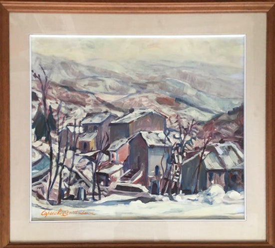 Aristodemo Capecchi - Snowfall at Marconi's House
