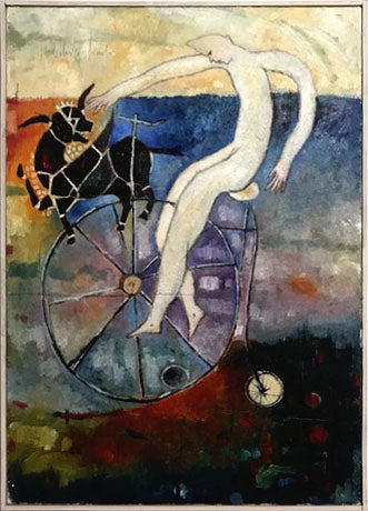 Andrea Neri - The White Cyclist