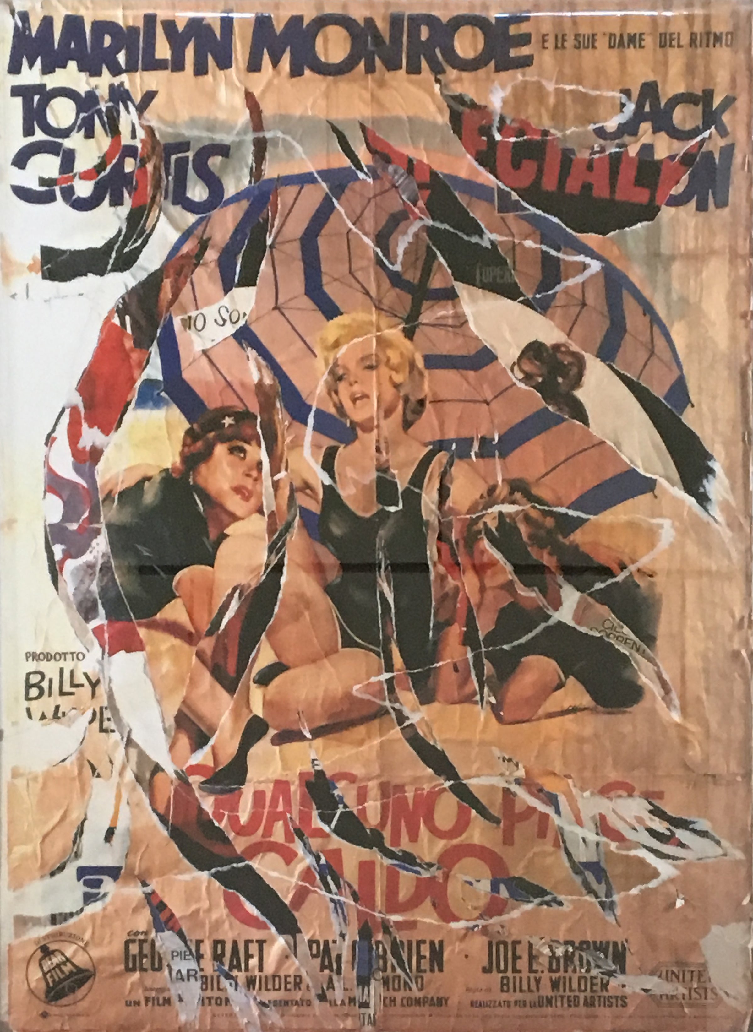 Mimmo Rotella - Some Like It Hot