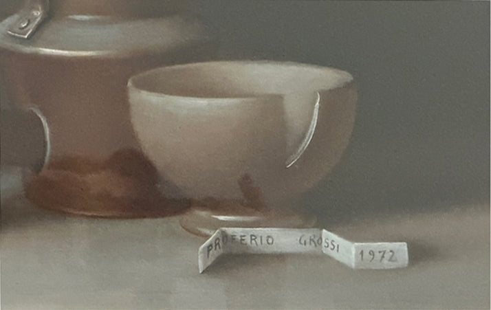 Proferio Grossi - Senza titolo (natura morta)