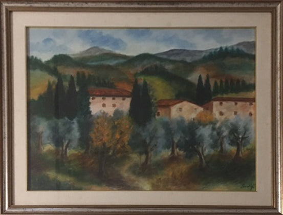 Marino Scardigli - Paisaje toscano