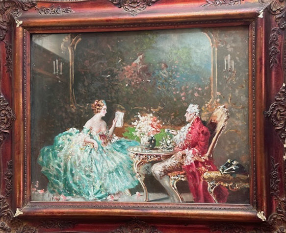 Raffaele Zeloni - Escena galante