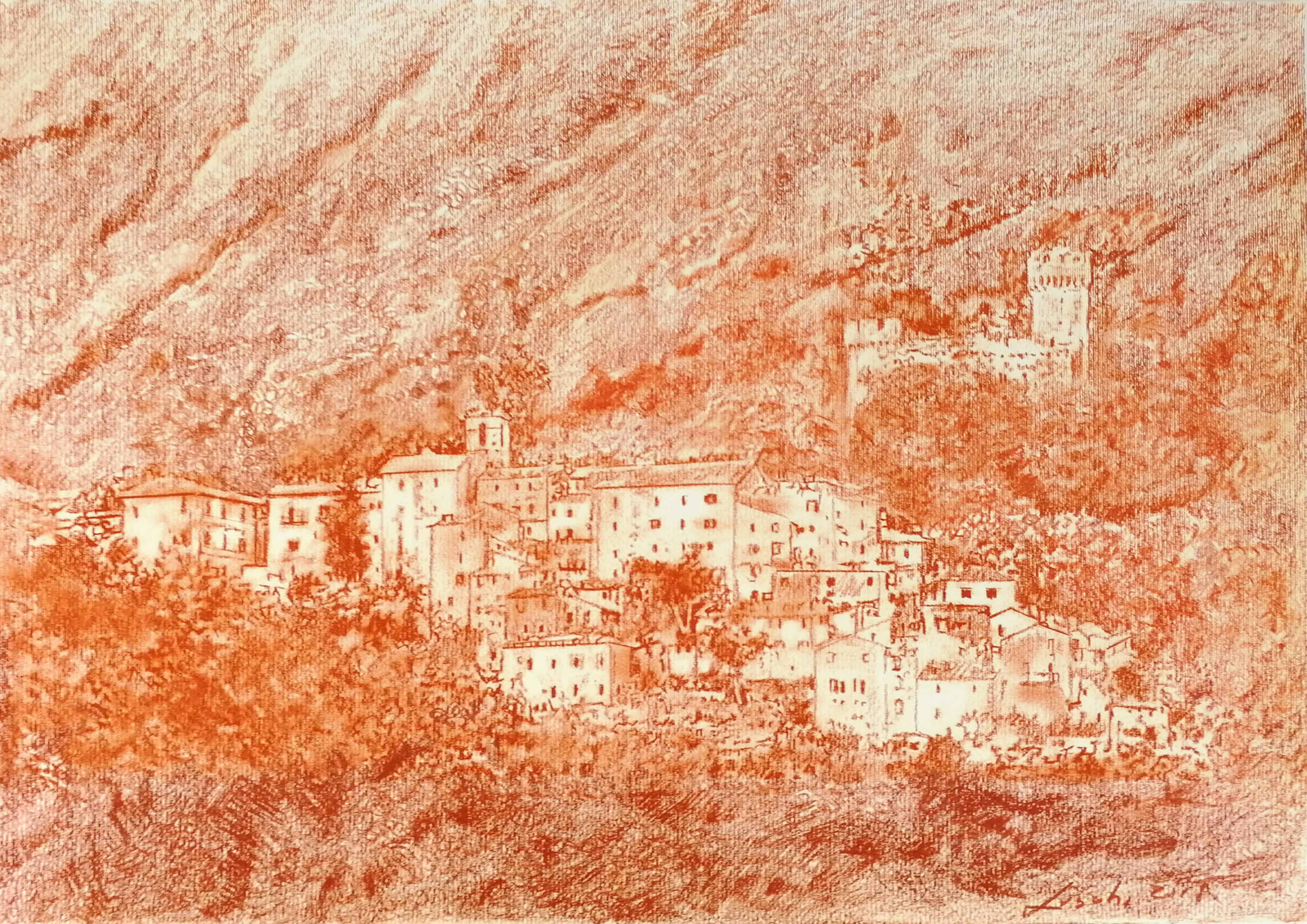 Giuseppe Fuschi - Courage Does Not Tremble, Arquata del Tronto