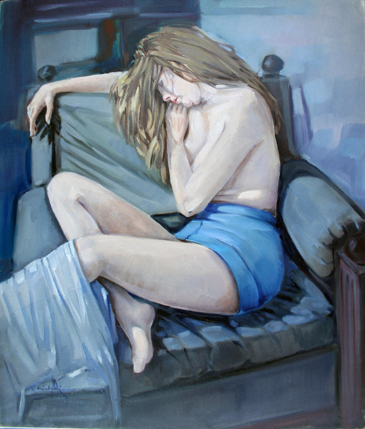 Francesco Siclari - Il Riposo della Modella