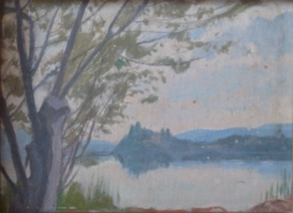 Leonardo Dudreville - On Lake Gavirate