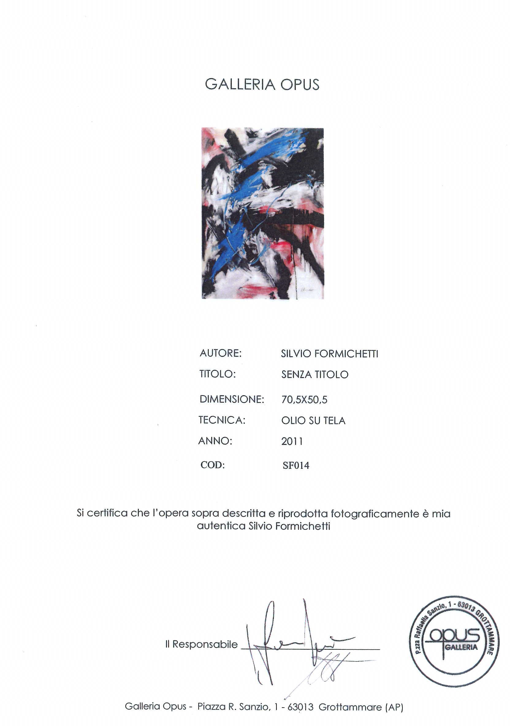 Silvio Formichetti - Sin título