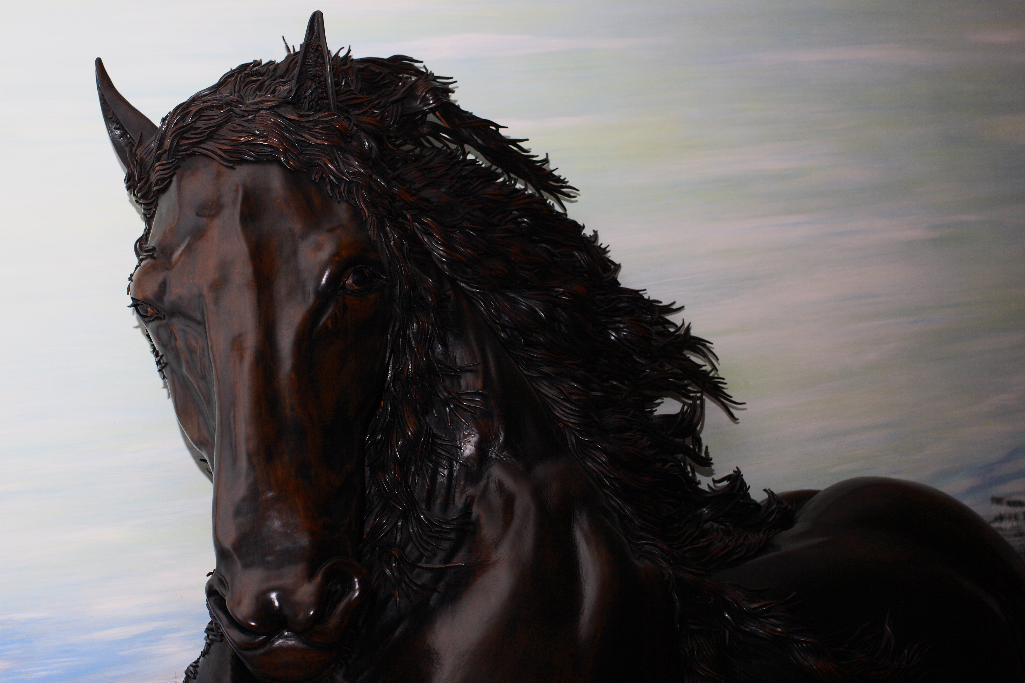 Marco Giusti - Caballo frisón