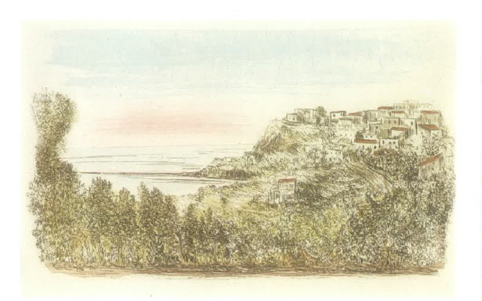 Domenico Purificato - Paisaje de Sperlonga