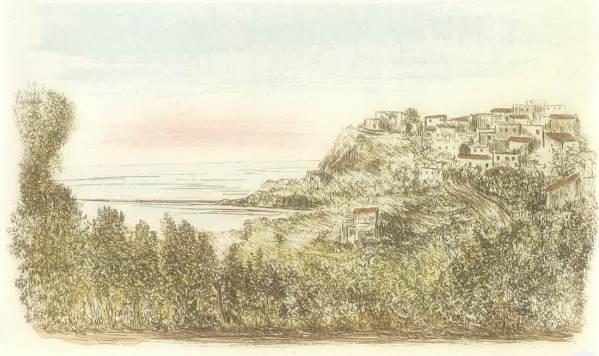 Domenico Purificato - Paisaje de Sperlonga