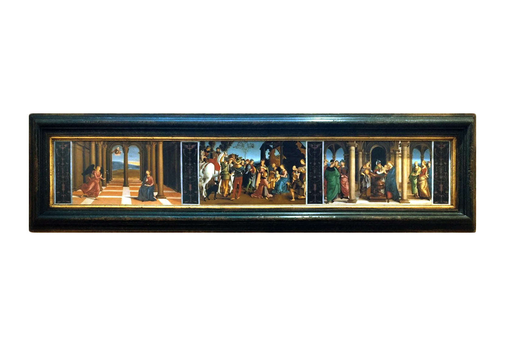 From Raffaello Sanzio - Coronation of the Virgin (predella)