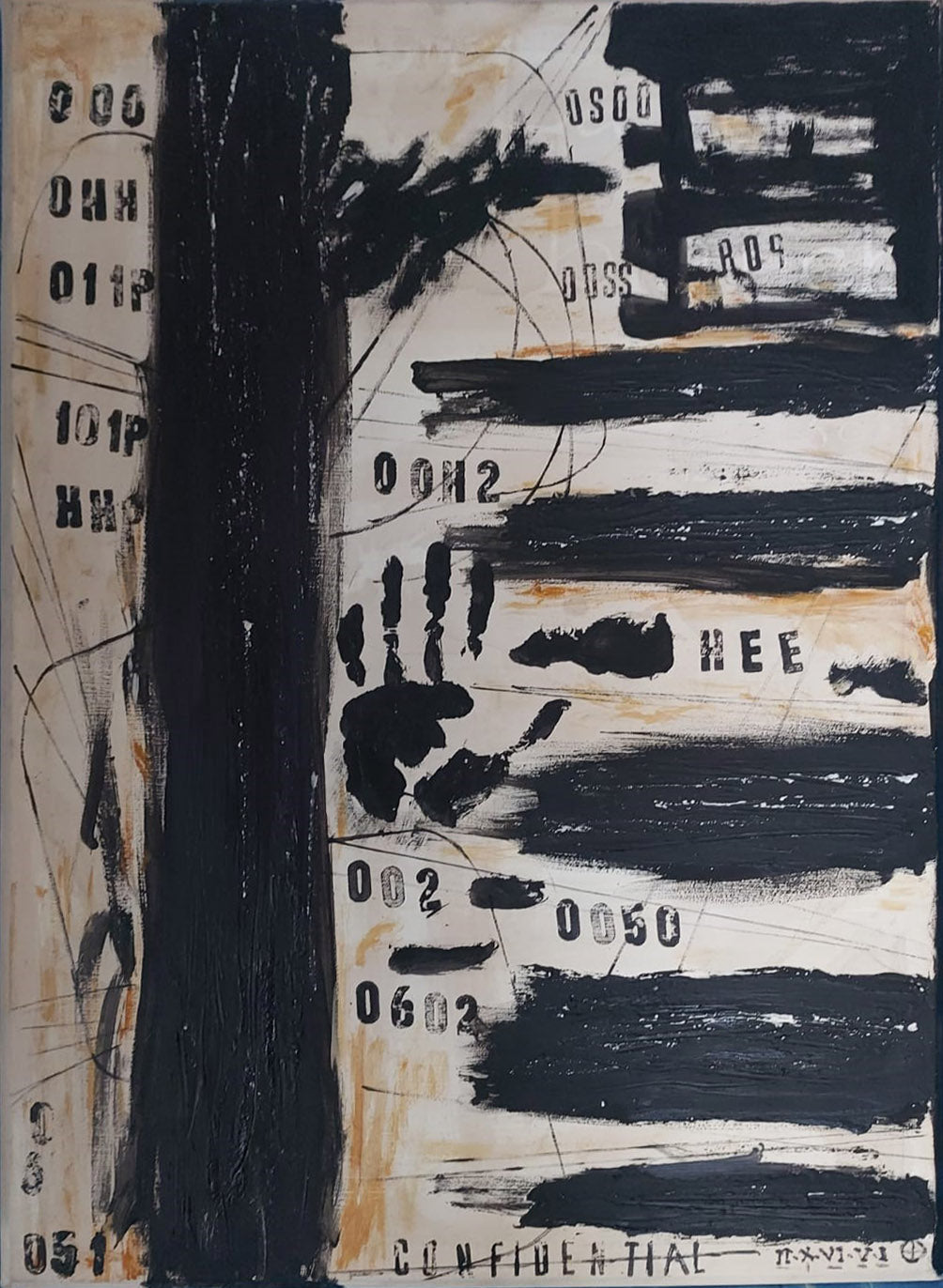 Attributable to Jasper Johns - Untitled