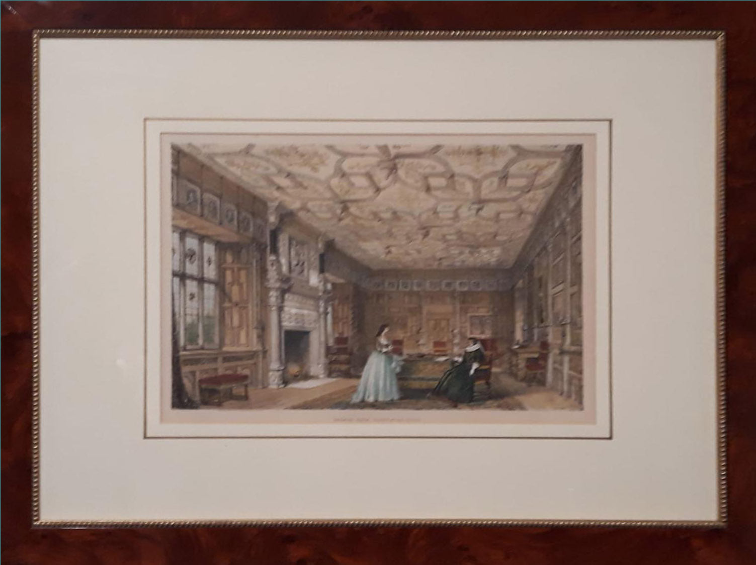 Joseph Nash - Interior del castillo