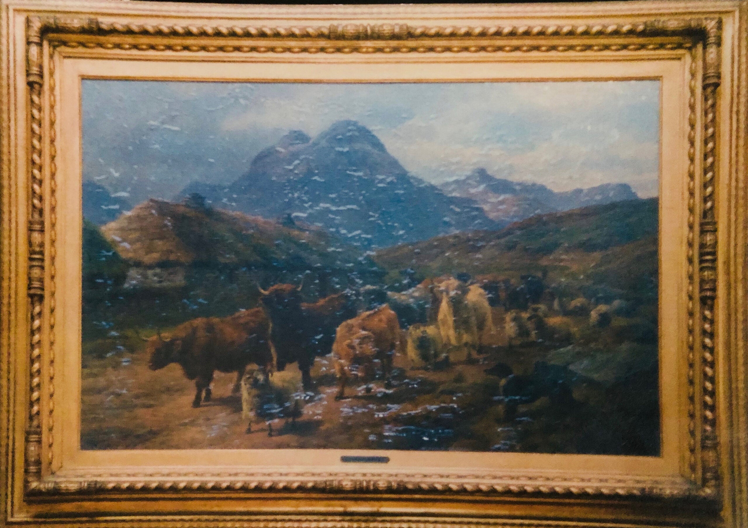 Charles Jones - Landscape with Mountains