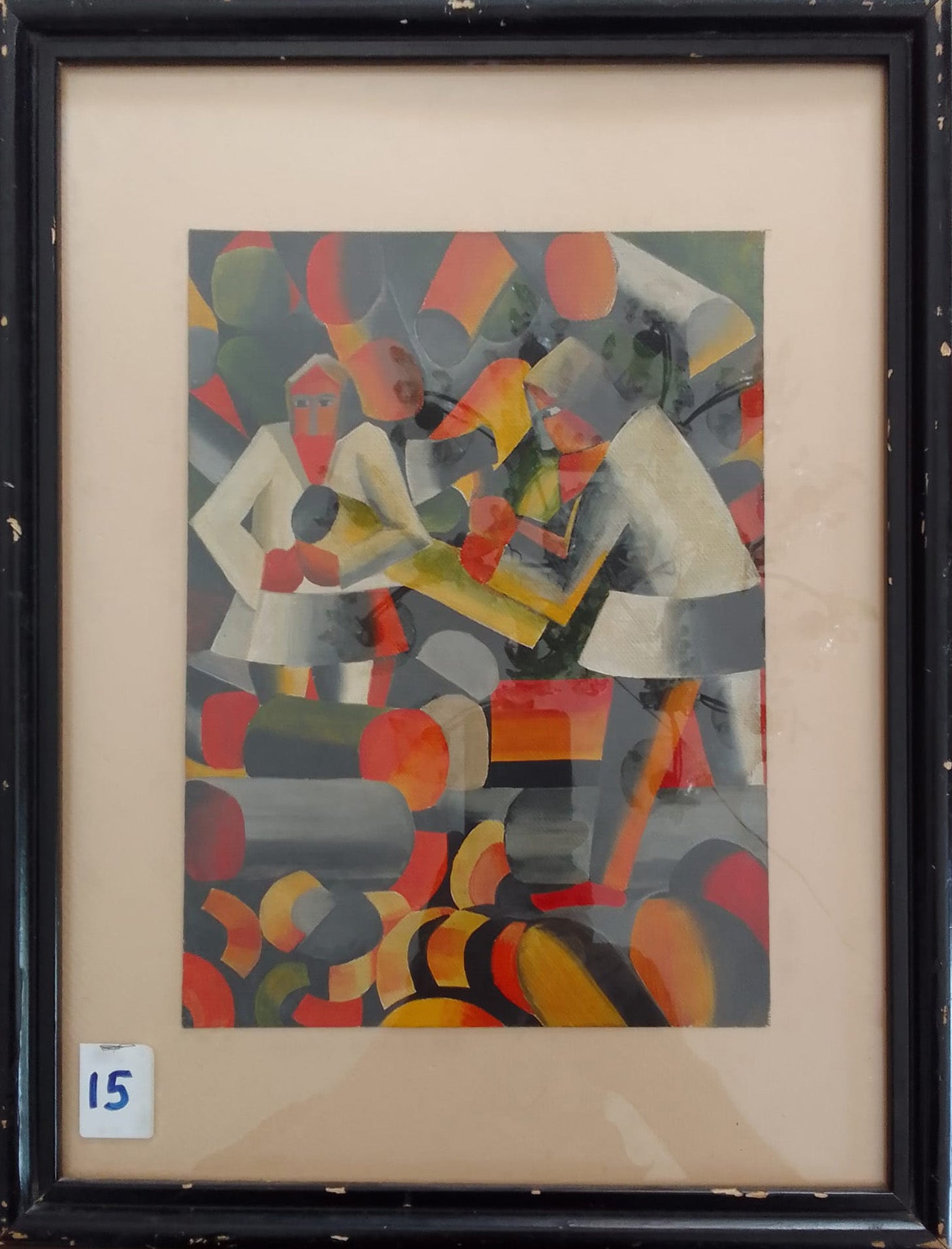 Artista anónimo - Homenaje a Kasimir Malevich