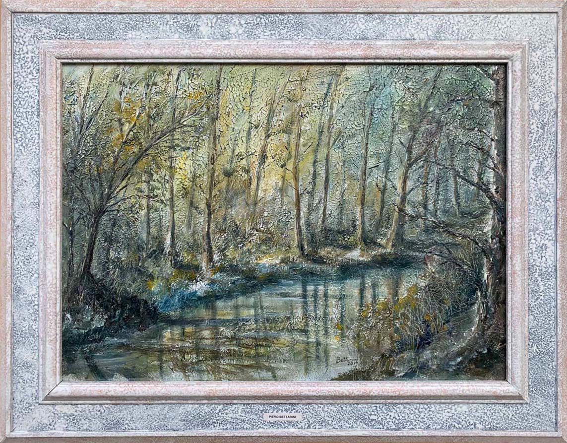 Piero Bettarini - Pond in the Woods