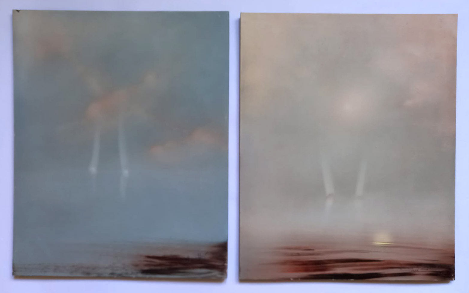 Luciano R. Fabbri - "The Sails" Diptych