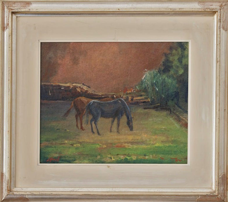 Lea Monetti - Cavalli al pascolo