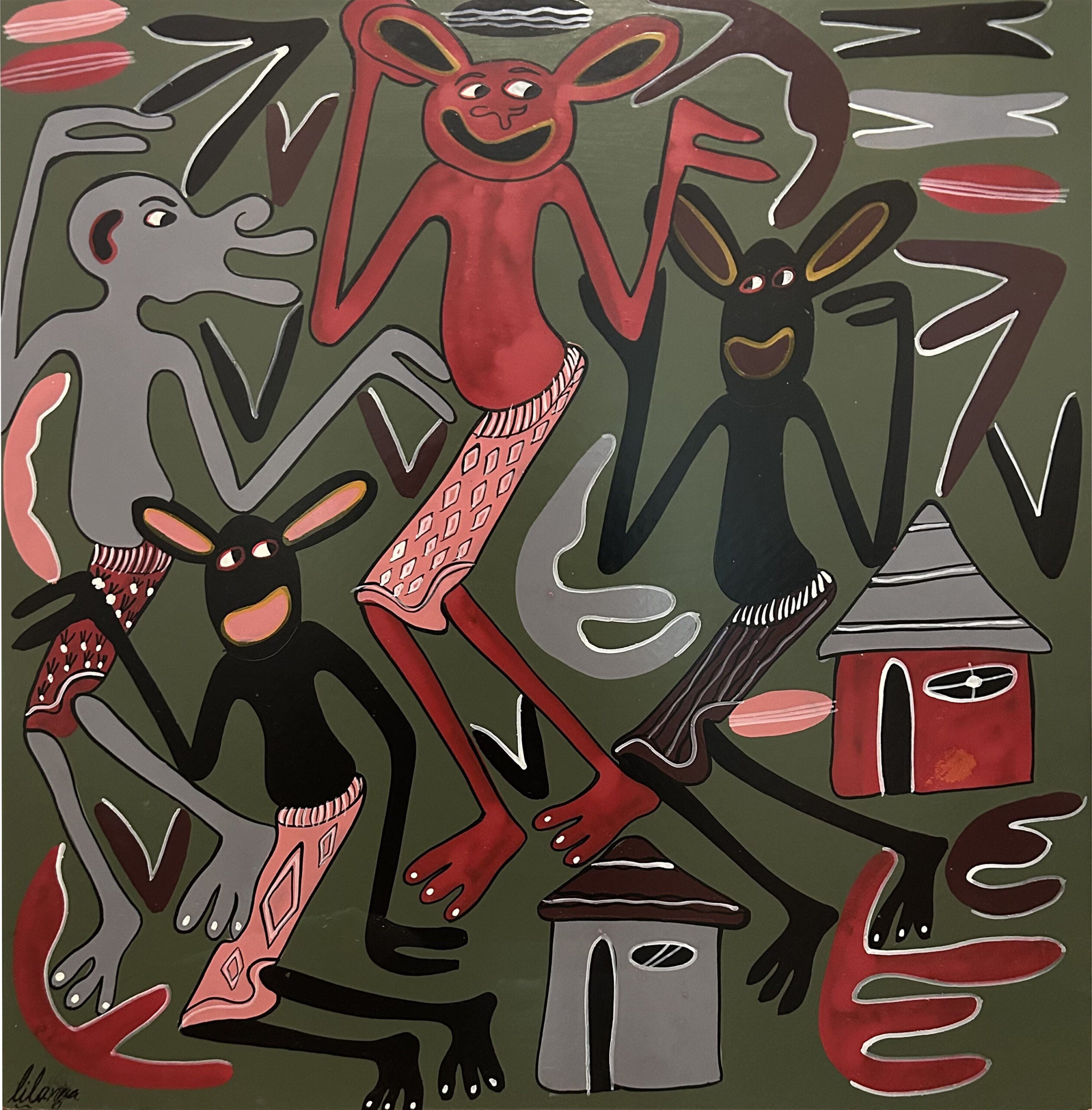 George Lilanga - Untitled