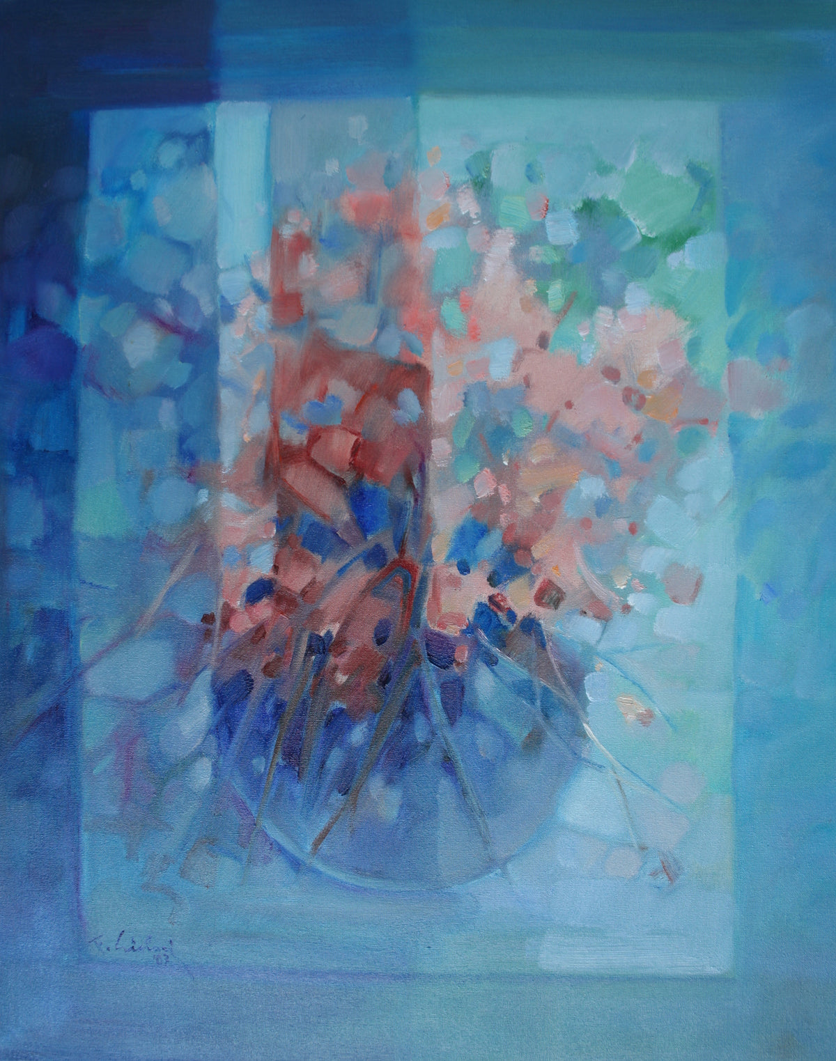 Francesco Siclari - Luz sobre las flores