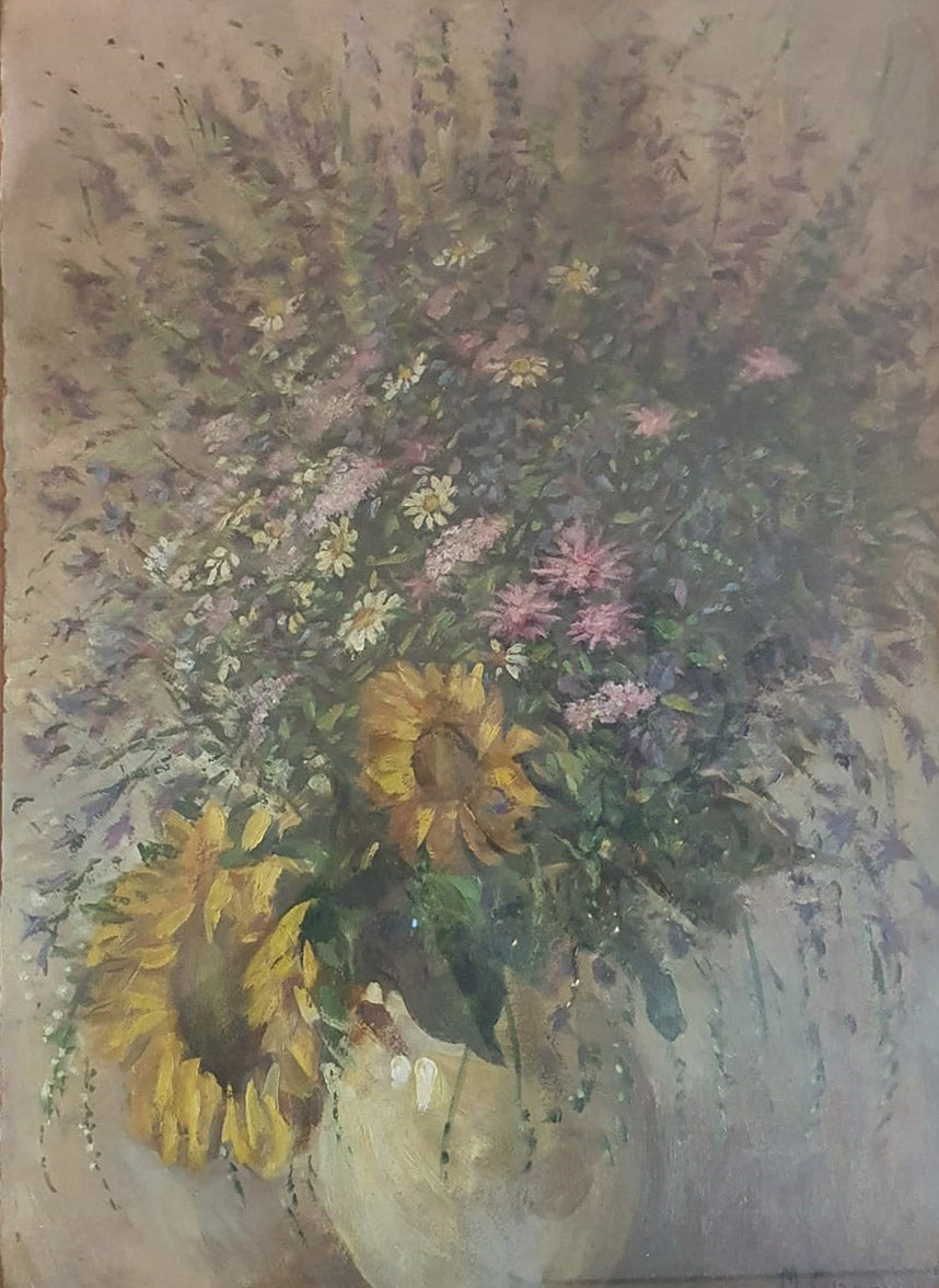 M. Colzani - Jarrón de flores