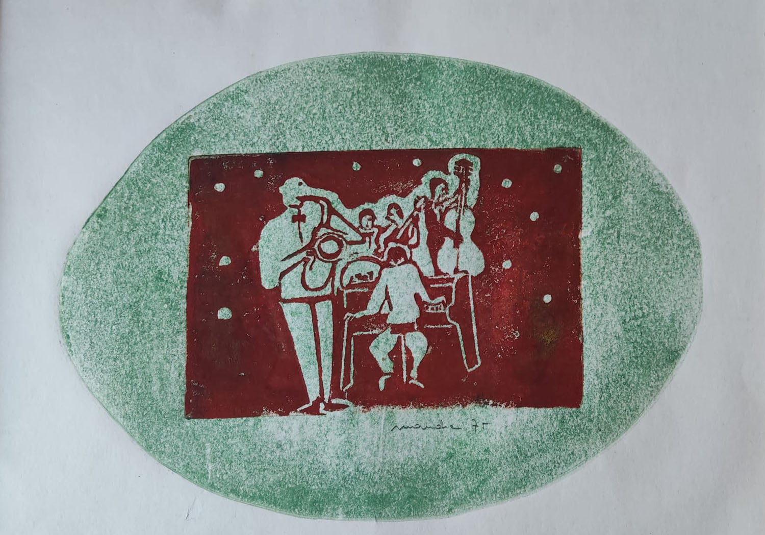 Nino Mandrici - Two Untitled Works