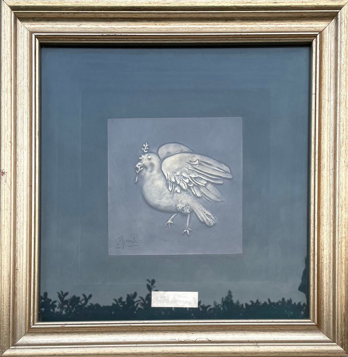 Instituto Poligráfico de la Casa de la Moneda del Estado a partir de un boceto original de Giacomo Manzù - Paz