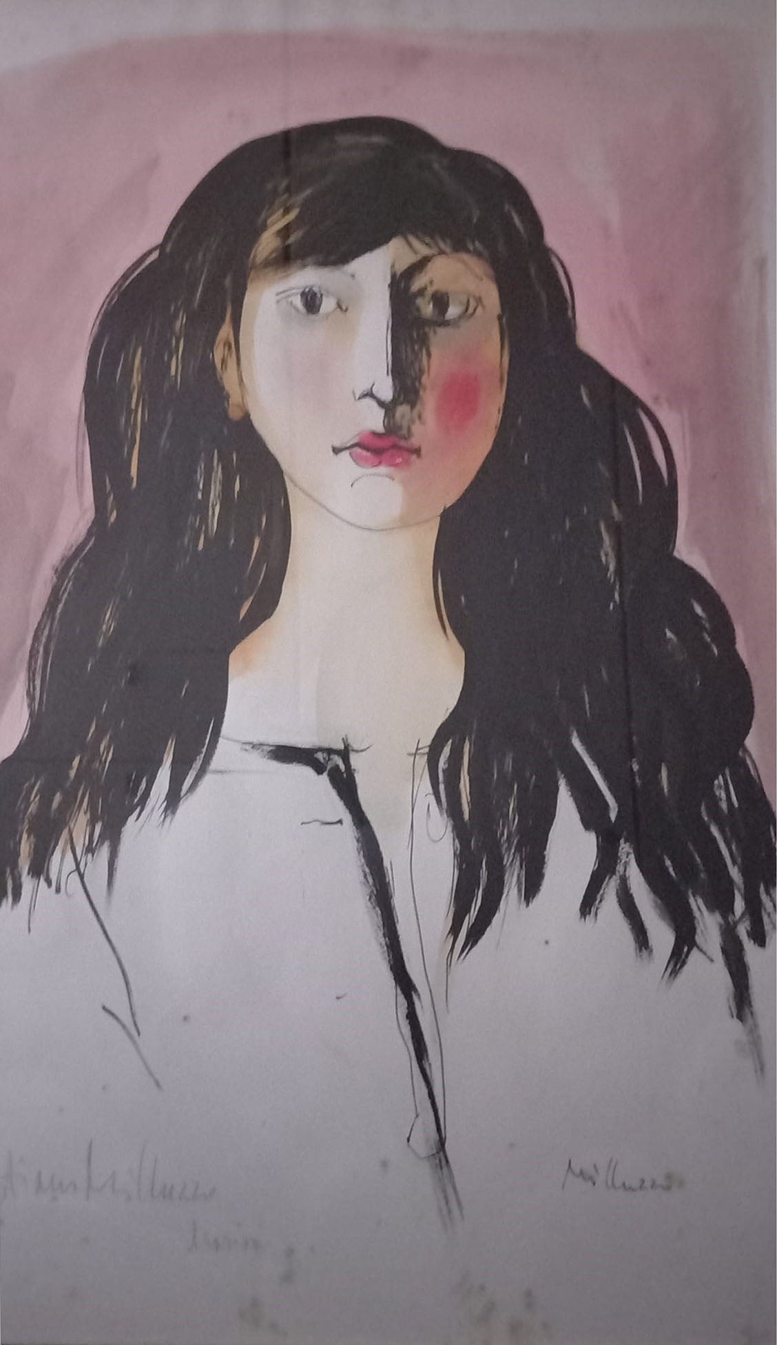 Sebastiano Milluzzo - Retrato de su hija Marisa