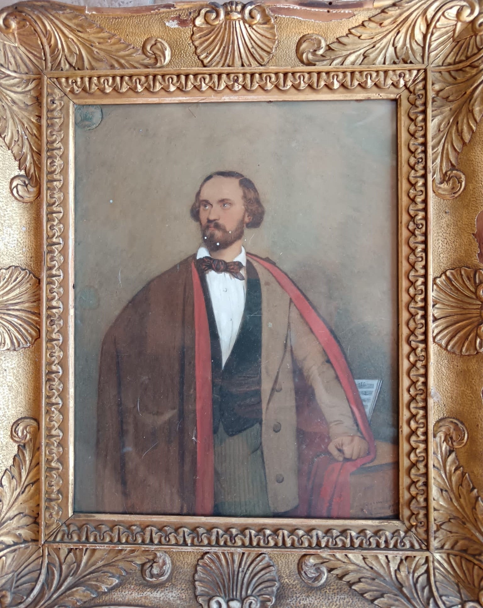 RETRATO DE 1851 - AUTOR A VERIFICAR