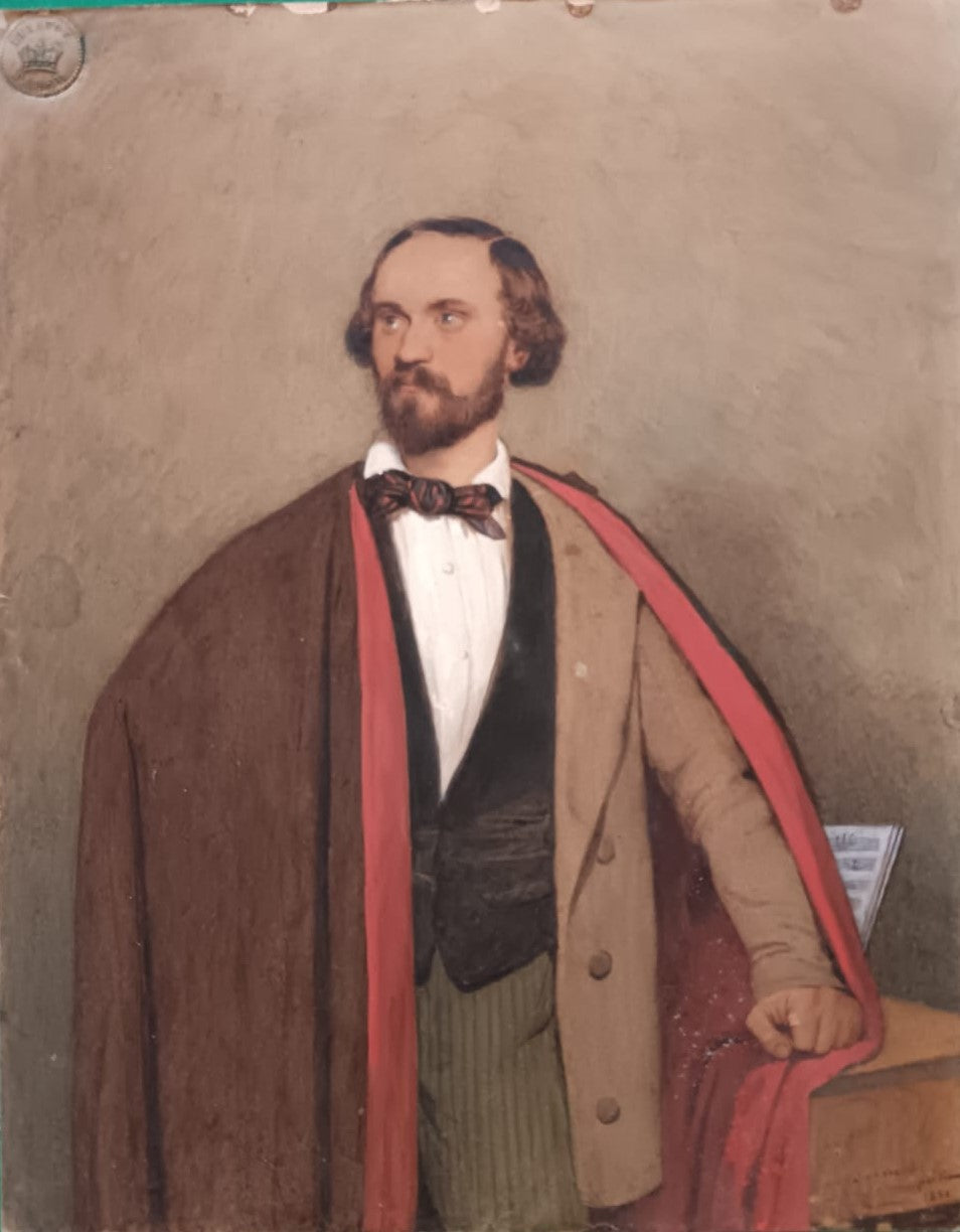 RETRATO DE 1851 - AUTOR A VERIFICAR