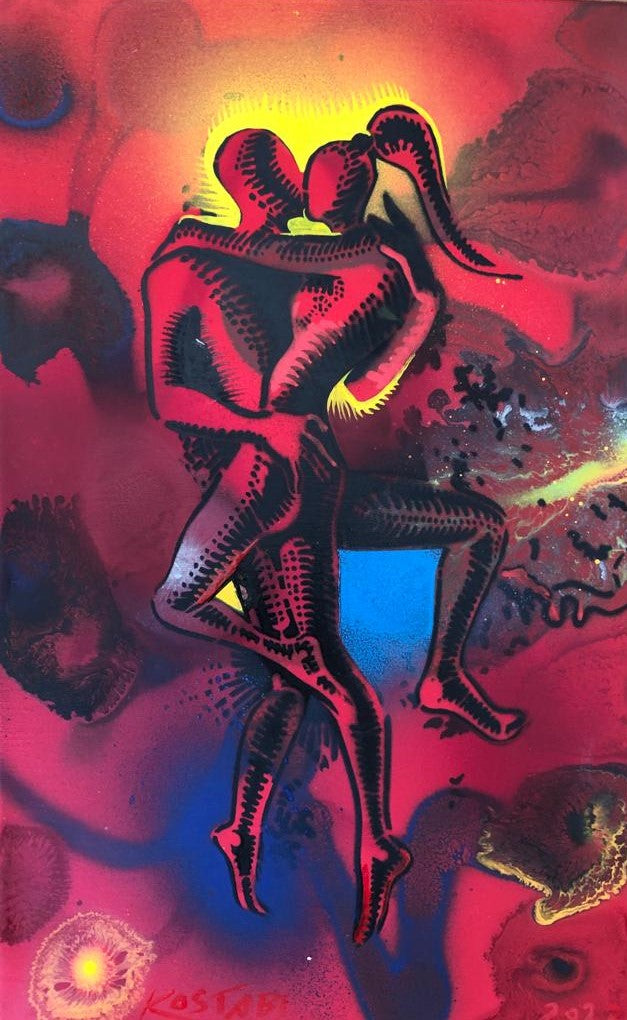 MARK KOSTABI - CRIMSON EUPHORIA