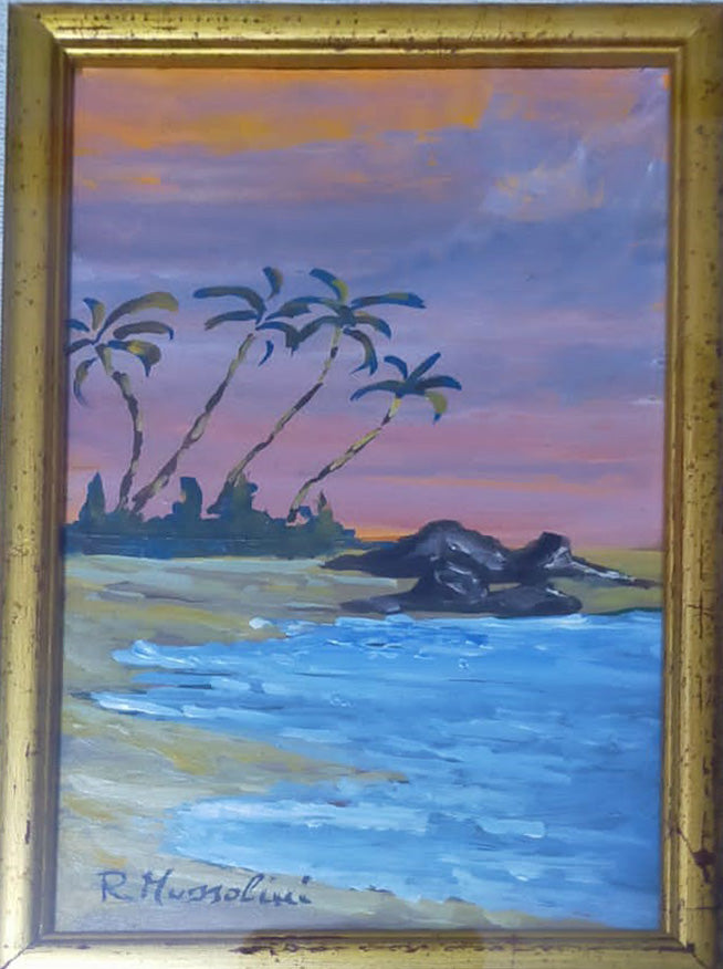 Romano Mussolini - Paesaggio marino