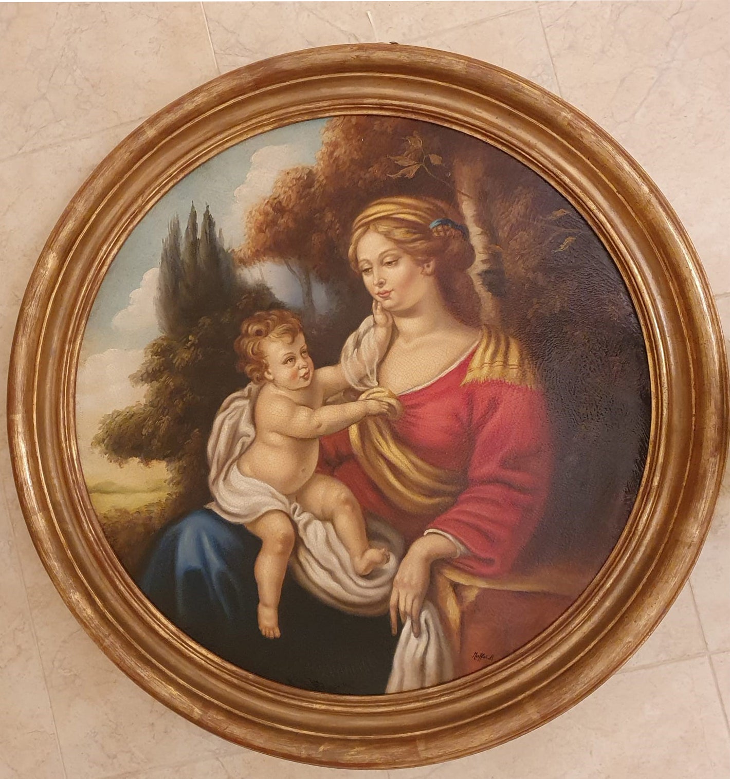 Alessandro Maffei - Madonna and Child