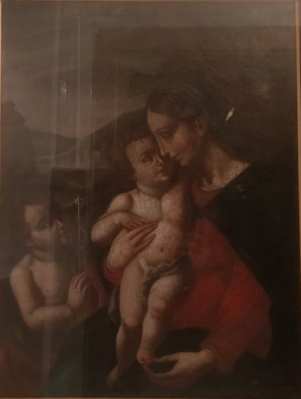 Autore sconosciuto - Madonna con bambino