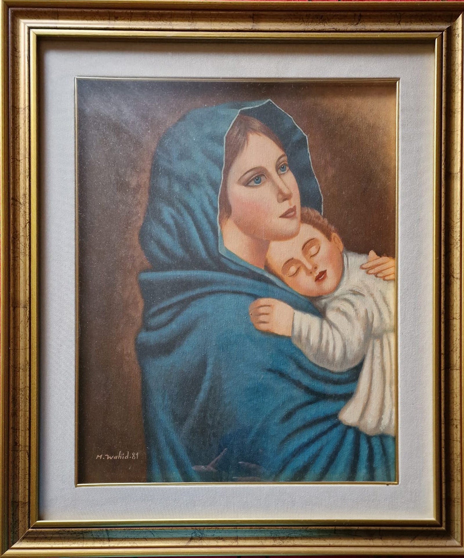 Magharbeh Wahid - Madonna con bambino