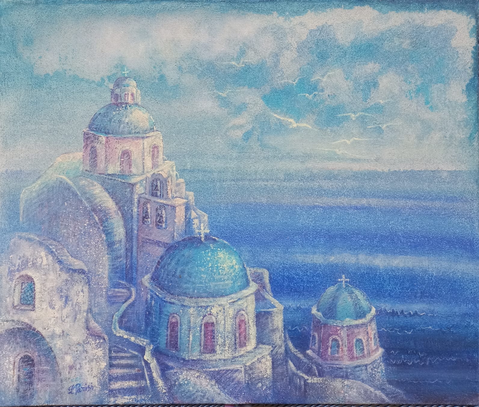 Luisella Parisi - Grecia mágica, isla Santorini