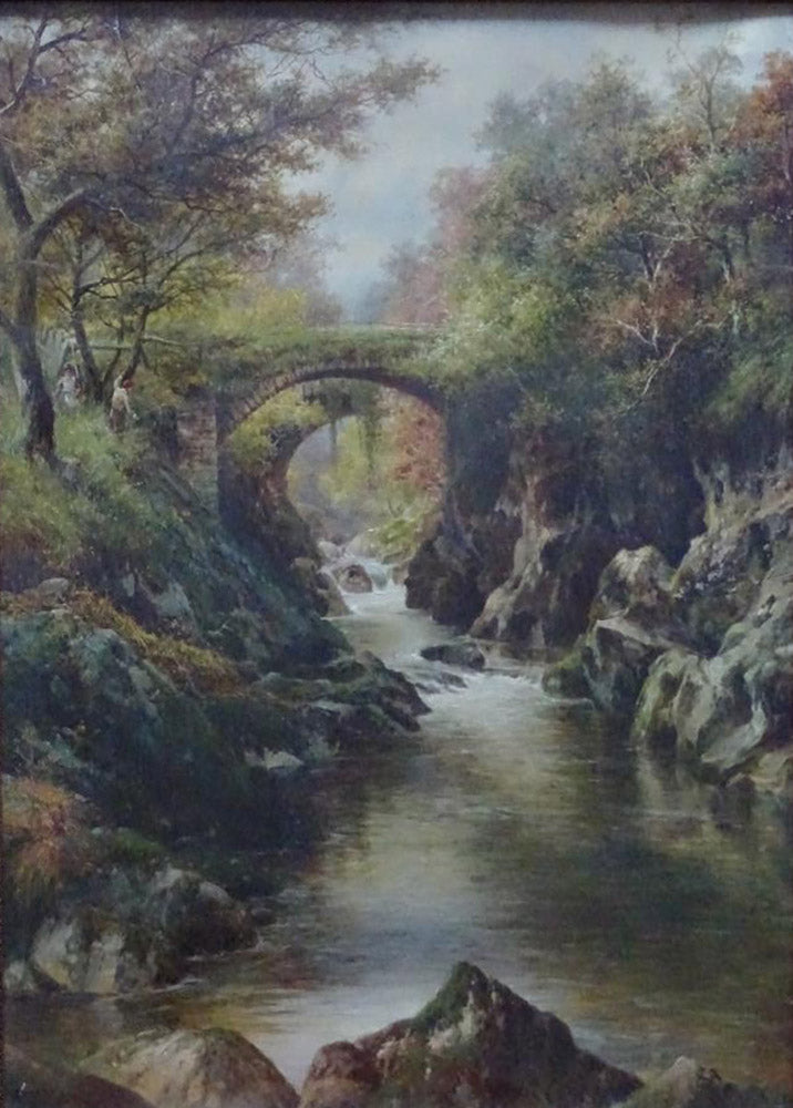 WH Mander - Antiguo puente romano