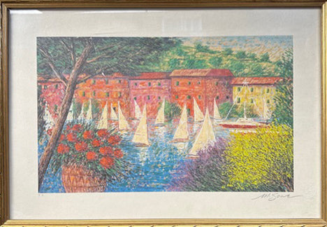Mario Soave - View of the lake