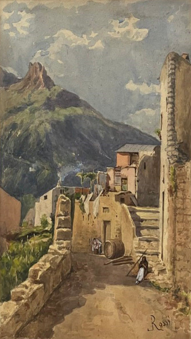 Luigi Rossi - Sin título (Paisaje)