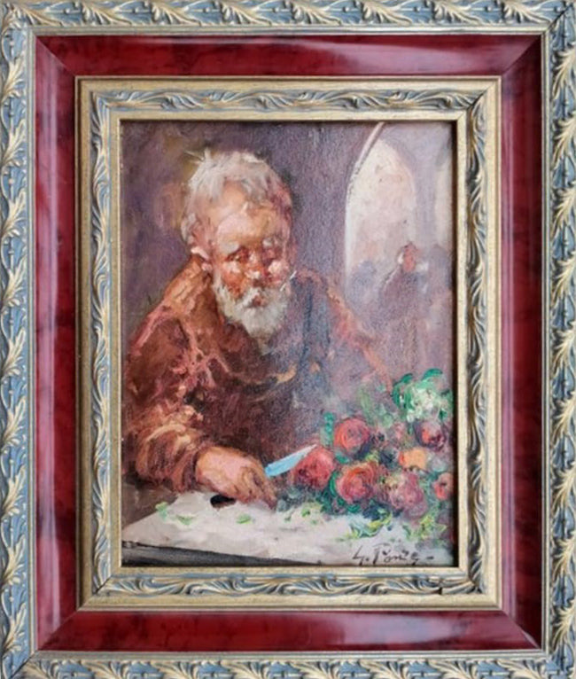 Giovanni Panza - Monjes en la cocina