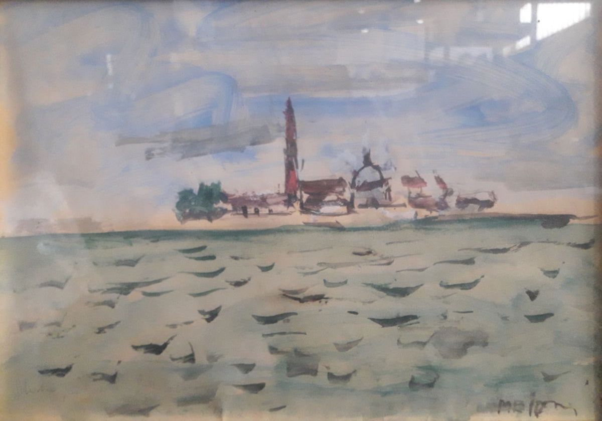 Gino Meloni - Vista de San Giorgio Maggiore