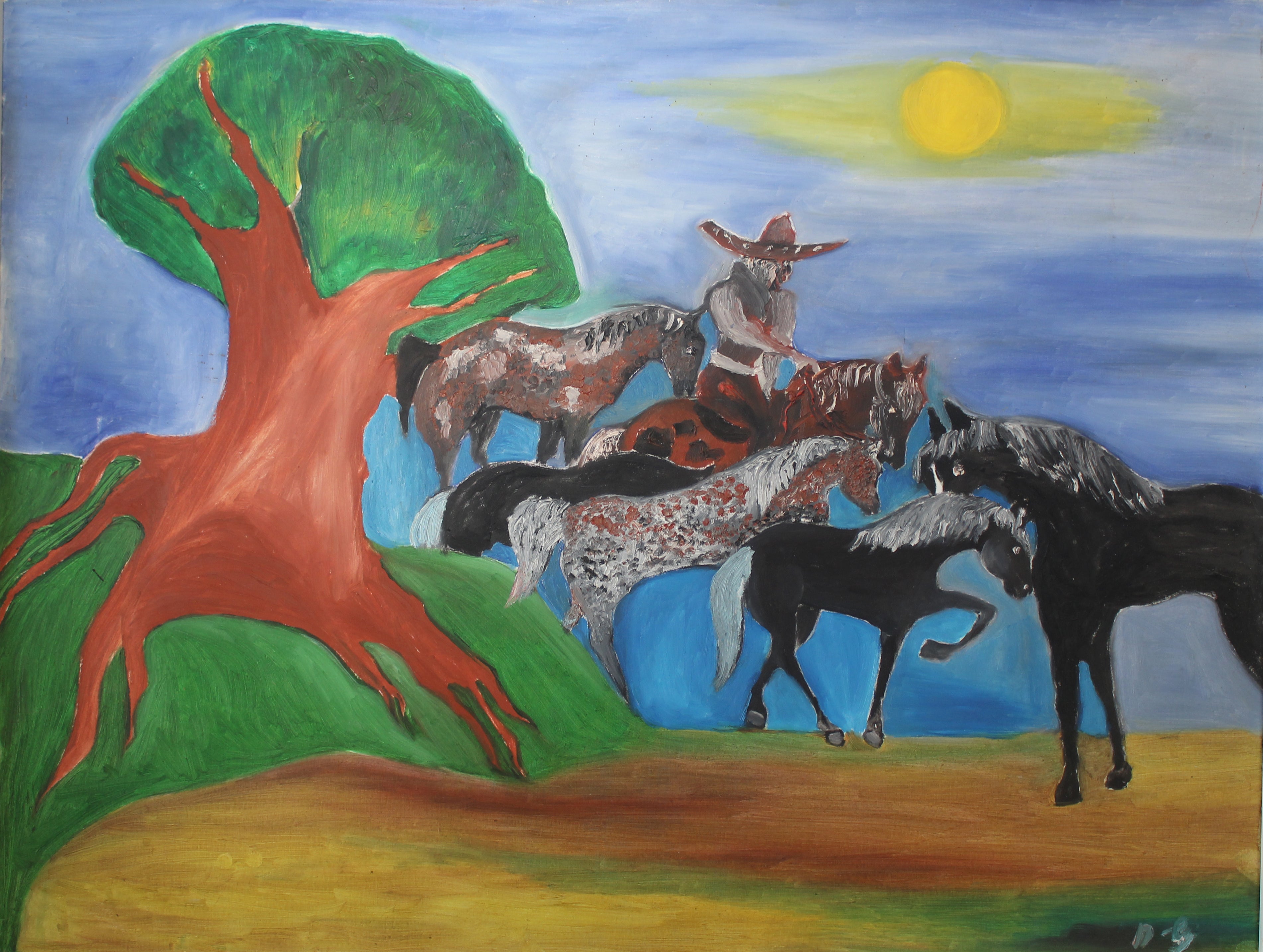 Giorgio Donabello - Messico el gringos e il suo cavallo