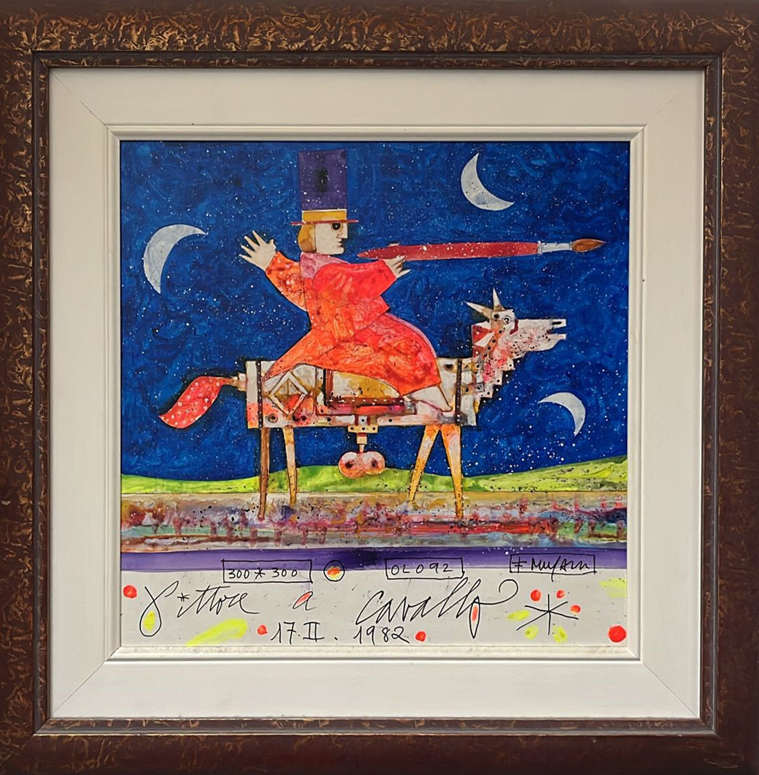 Francesco Musante - Pintor a caballo