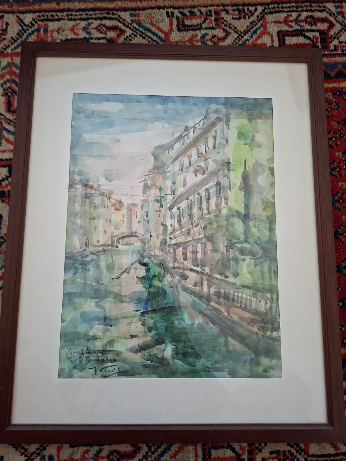 Venezia Rio San Pantalon – Acquerello – Francesco Paolo Puccio
